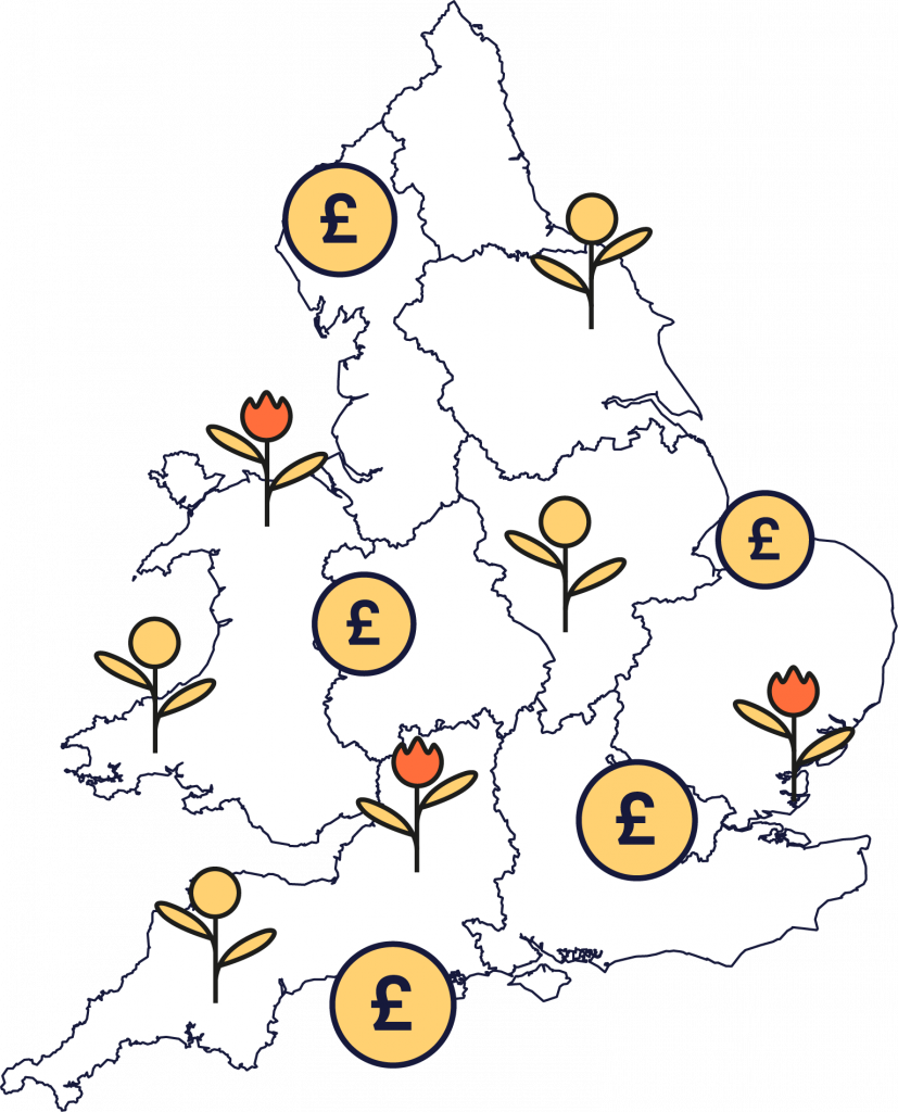 best locations to invest on buy to let properties in the UK