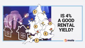 Locations with 4% rental yield